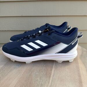 Adidas Icon 7 TPU Royal Blue White Baseball Cleats Mens Size 12.5 S23877 New